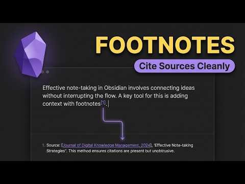 How to Use Footnotes in Obsidian (2026) — Quick & Easy