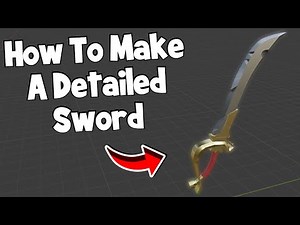 How To Make A Detailed Sword | Blender