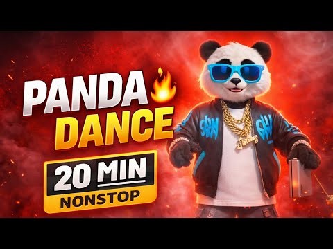 Panda Dance 🐼 | 20-Minute Funny & Relaxing Panda Dance Video | Entertainment
