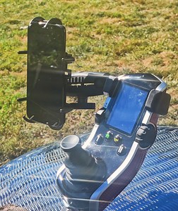Quantum Q-logic Electric Wheelchair Powerchair Phone Mount Complete Package! Accessible Hobbies - Etsy