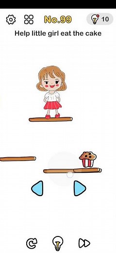 Brain Out Level 99 | Help little girl eat the cake | Brain Out Game Solution