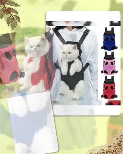 Pet Carrier Backpack – Comfortable & Adjustable for Travel