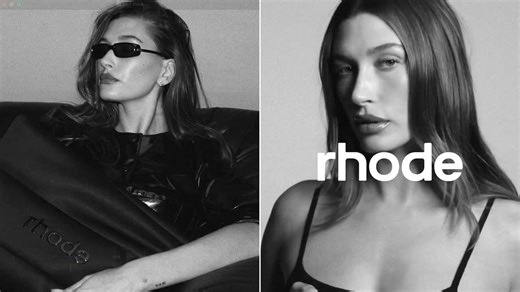 Hailey Bieber puts on a racy display for Rhode shoot during her 'birthday month'