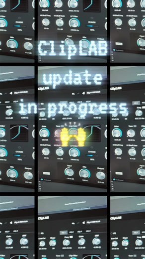 ClipLAB update in progress! #distortion #plugin #sounddesigner