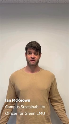 IBES at LMU on Instagram: "Meet Ian McKeown, LMU’s campus sustainability officer for Green LMU, which promotes SDG 7: Affordable & Clean Energy. Green LMU coordinates LMU’s sustainability initiatives, including the installation of solar panels on buildings around LMU’s campus."