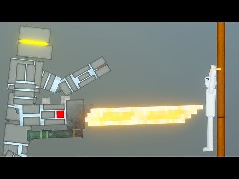 Modified Robots Vs Humans in People Playground