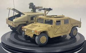 【军事模型】爱德美 1/35 美军M-1025悍马军车
