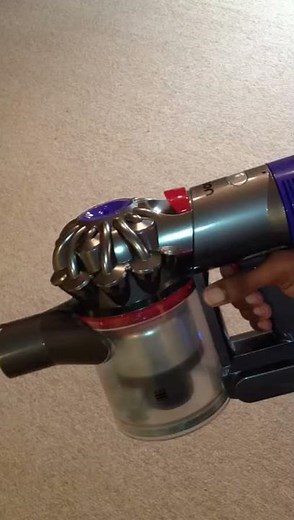 Dyson V8 Absolute pulsating after filter wash n dry