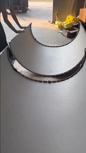 How Flat ACP Panels Become Perfect Curves | Aluminum Composite Panel Rolling