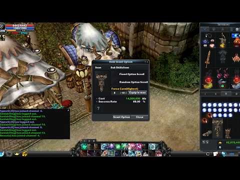 Cabal Online EU 2018 - Armor Option Scrolls(Highest) Sword Skill Amp. x 3