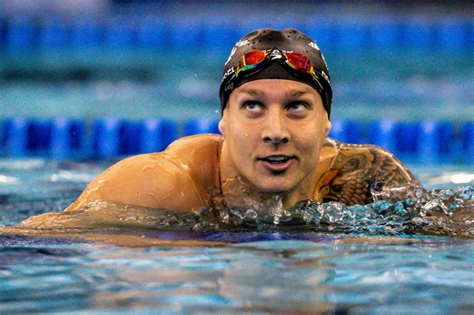 Caeleb Dressel Holds Off Michael Andrew, Breaks 13-Year-Old U.S. Open Record