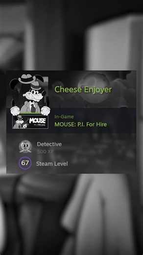 Deck out your Steam Profile with brand new MOUSE: P.I. For Hire items in the Steam Points Shop!Shop now for animated avatars, frames, mini-profile backgrounds, and stickers ✨https://t.co/tMnvicC9OX