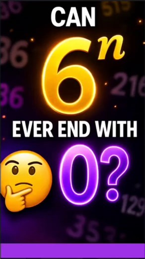 “This Simple Trick Explains Why 6ⁿ Never Ends With 0 ”|CBSE10 MATHS|REAL NUMBERS