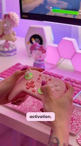 🎀🎮 The CUTEST Hello Kitty game controller! 🎮🎀 Would you add this to your setup? 😍 🛒 Get yours today: https://vortexgame.store/products/geekshare-hello-kitty-wireless-controller---50th-anniversary-limited-edition | Vortex Video Game Vault