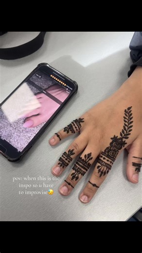 Unique Henna Art Improv Inspiration for Artists