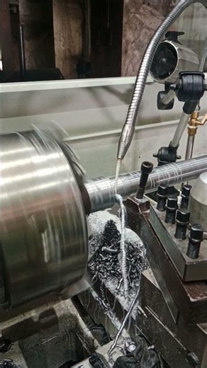 How shafting are machined #machine #productionfacility #lathe #machining