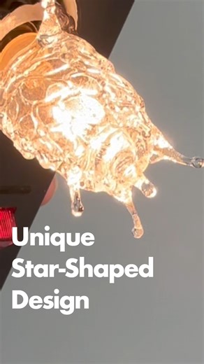 Check out the Westinghouse 7W Star Glowescent Incandescent Light Bulb (0374700) with its clear star design and warm 2700K glow perfect for chandeliers and decorative fixtures. #Westinghouse #Lighting #DecorativeBulb #HomeDecor | Lighting Supply | Facebook