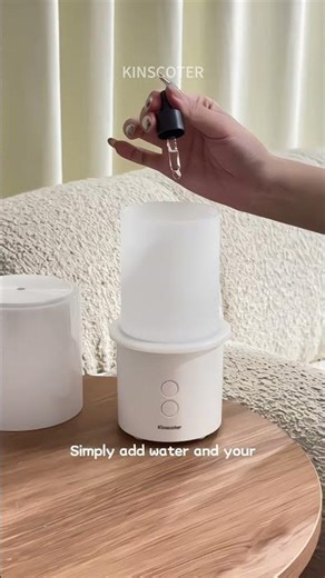 🌿Minimalist Aromatherapy Diffuser! Sleek Design + Calming Scents – Modern Home Wellness Must-Have