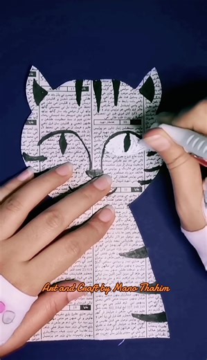 News paper collage art| Newspaper Craft Cat | Creative Crafts for Kids By recycling Newspapers #shorts #artandcraftbymanothahim #newspapercraft #animals #easy Use old newspaper and colored paper to make this darling Animals craft. STep by Step DIY Video https://youtu.be/LIfSPzT9FLk News paper collage art| Newspaper Craft Animals | Creative Crafts for Kids By recycling Newspapers Newspaper collage art II Cat I rabbit I Bear I Cow | Fish | Fox | Best out of waste Awesome Newspaper Cat Rabbit Fish 