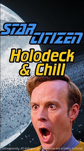 Barclay’s NSFW Holodeck Fun 😏 #startrek #starcitizen #startrektng