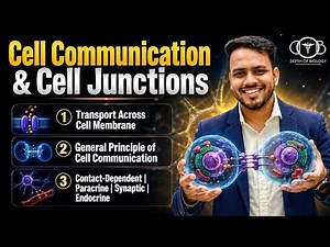 Transport Across Cell Membrane | Cell Junction | Paracrine, Synaptic & Endocrine Signalling