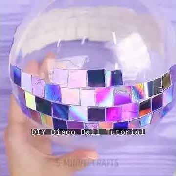 DIY Disco Ball Tutorial #YouTubeShorts