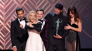 ‘CODA’ Cast’s Sweet Backstage Moment at the SAG Awards