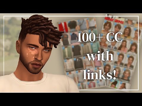 Favorite Male Custom Content with Links! | Maxis Match + Alpha | Sims 4