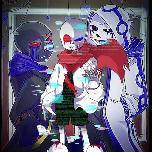 error trio edit #edit #underverse #undertale