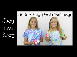 Rotten Egg Challenge ~ Jacy and Kacy