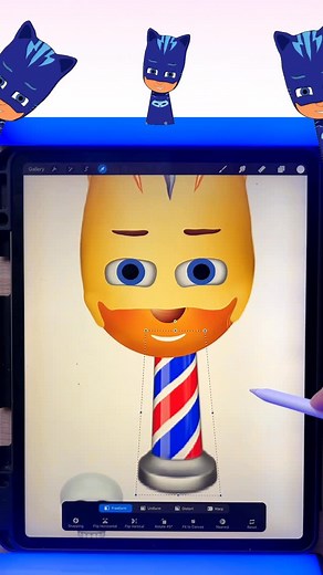 Devilish Emoji on Instagram: "💙🐱PG MASK Sprunki + #emoji 😳"