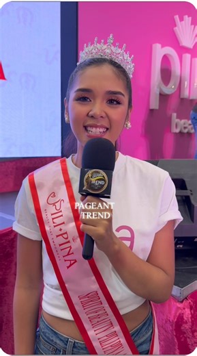 14K views · 148 reactions | Miss Universe Philippines Las Piñas 2025 KRISTEL DAVID gets emotional during our interview at Pina Beauty Runway Fashion Show Congratulations for winning the crown “Spirit of Beauty: Pili.Pina Advocacy Awards” ✨殺 | Pageant Trend | Facebook
