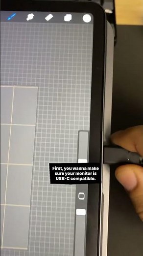 Use a monitor with Procreate App [easy]