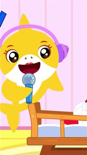Baby Shark Lullaby 🦈💤 Mommy Shark's Sweet Song! | #JunyTony #shorts