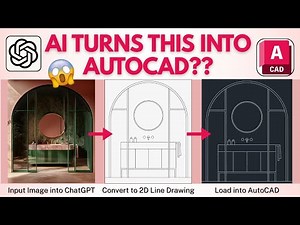 Image to CAD Drawings Using ChatGPT – Full AI Workflow Tutorial!