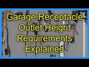 Garage Receptacle Outlet Height Requirements Explained