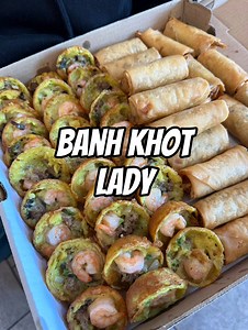 When in the OC, you need a pizza box of banh khot and egg rolls from...