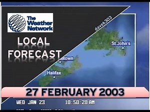 The Weather Network Local Forecast - 27 February 2003