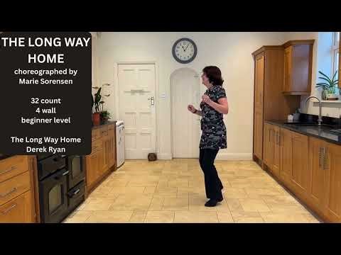 The Long Way Home line dance short clip