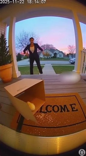 Mysterious Box EXPLOSION on Front Porch
