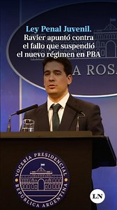 El vocero apuntó contra el fallo que suspendió el nuevo régimen penal juvenil en PBA