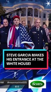 Steve Garcia is the FIRST fighter to make his entrance from THE WHITE HOUSE 🔥 #UFCWhiteHouse #UFC #MMA | Stream TNT Sports on HBO Max