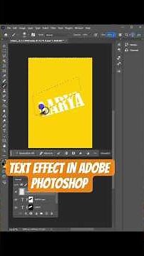 How to create text effect in Adobe Photoshop - Photoshop tutorial #enigmaticgallery #taufiqueaarya