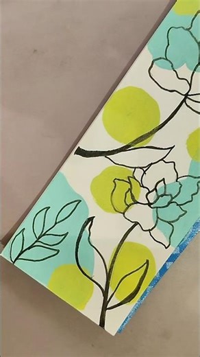 Boho art painting ideas acrylic ✨💞#bohostyle #shortsvideo #art #ytviral