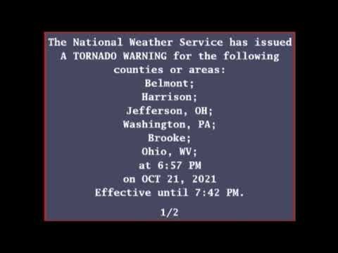 (VALID TONES) EAS Mock - Wheeling, WV WTF Relay (aka yet another EMNet Mock) (10/21/2021)