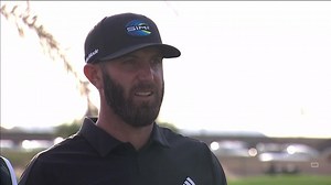 Saudi International: Dustin Johnson hits volunteer with stray tee shot
