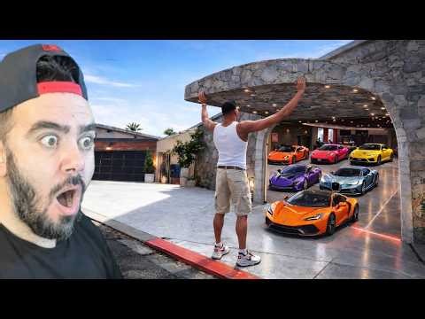 FRANKLIN UNLOCKED THE REAR GARAGE - GTA 5 MODS