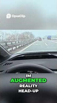 Skoda Elroq Augmented Reality Head Up Display Revolutionary!