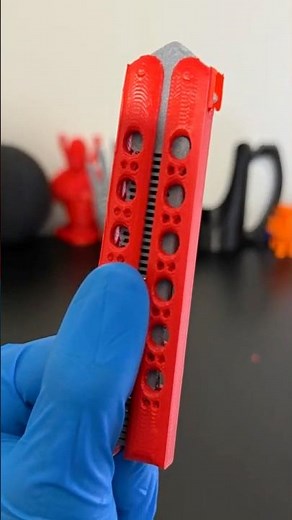 3D printed Butterfly Comb