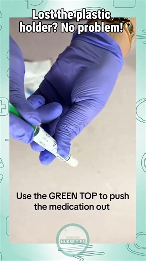 Lost the Holder? Genius Nurse Hack for Prefilled Syringes!